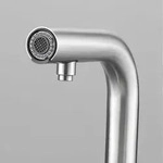 Franken Franke Edelstahl Hochdruck Armatur Kubus U mit Auszugsbrause 115.0529.207