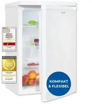 Exquisit K&uuml;hlschrank ohne Gefrierfach, 127 Liter, 55 cm Breit, Freistehend,...