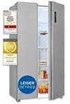 Exquisit Side-by-Side SBS546-040E inoxlook | No Frost | Nutzinhalt: 442 L 