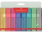 Textmarker Superfluorescent und Pastell, 8er Etui, Superfluorescent gelb und 7