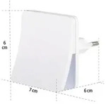 Hama LED Nachtlicht DayNight Sensor f&uuml;r Steckdose, warmes