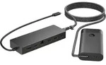 HP USB-C Hub & Charger Combo - Slim Design, PXE Boot & LAN