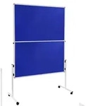 Legamaster ECONOMY Moderationswand klappbar 150x120cm blau