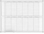MAUL Jahresplaner MAULstandard, (B)1.200 x (T)900 mm