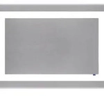 Legamaster WALL-UP Akustik-Pinboard 119.5x200cm quiet grey