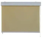 Rollo Sichtschutzrollo Kassettenrollo Rollo mit Kassette Fenster-Rollo Outdoorrollo
