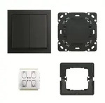 Busch-Jaeger Switch Komplett-Set 6716 UJ-885 2CKA006710A0016