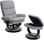 Mendler Relaxsessel HWC-C16, Fernsehsessel TV-Sessel Hocker mit Staufach,