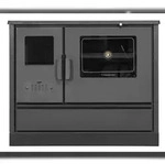 4020 K&uuml;chenofen Anthrazit, Leistung: 7,9 kW, K&uuml;chenofen, K&uuml;chenherd, Holzherd,