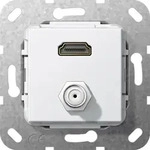 Gira UP Tragring HDMI und SAT 567503