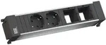 BACHMANN POWER FRAME Medium 2x Schutzkontakt 2x ABD