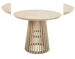 SIT M&ouml;bel Esstisch &Oslash; 100 cm | klar lackiert | rund | Hevea & Holz-Furnier |...