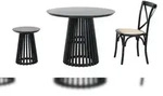 SIT M&ouml;bel Esstisch &Oslash; 100 cm | klar lackiert | rund | Hevea & Holz-Furnier |...