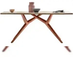SIT M&ouml;bel Tisch Baumkante | Platte 36 mm Akazie natur | 160x85 cm |...