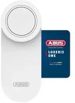 ABUS T&uuml;rschlossantrieb LOXERIS One - &Ouml;ffnen und Schlie&szlig;en per App- wei&szlig;