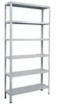 SCHULTE Regalwelt Steck- B&uuml;roregal mit 6 PowerMAX Fachb&ouml;den, 65 kg Tragkraft,