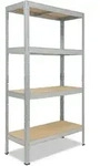 shelfplaza PRO 180x120x60 cm Schwerlastregal in verzinkt mit 4 B&ouml;den und 200 kg