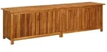 vidaXL Garten-Aufbewahrungsbox 200x50x58 cm Massivholz Akazie