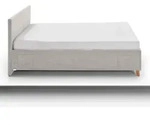 Meise M&ouml;bel Kinderbett Cool 140x200 cm | Bettgestell | Kopfteil glatt | Cordstoff