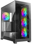 XILENCE Xilent Gleam X818.ARGB Gaming ATX PC-Geh&auml;use schwarz, RGB ATX Midi Tower