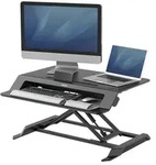 Fellowes Sitz-Steh Workstation Lotus LT, h&ouml;henverstellbar, schwarz