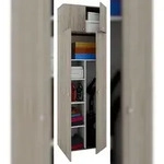VCM Vandol II Universalschrank, Reinigungsschrank mit Oberschrank 4 T&uuml;ren