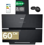 CIARRA Kopffreihaube A+++ 650 m3/h Dunstabzugshaube 60 cm WIFI + APP & Touch Control