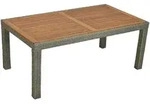 Merxx Tisch mit Akazientischplatte 180 x 100 cm,...