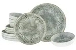 CreaTable Uno Volcano Light Tellerset 12-tlg Steinzeug