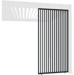 Weide Vertikale Lamellenwand f&uuml;r Weide Pergola | anthrazit | aus...