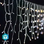 Nedis SmartLife Weihnachtsbeleuchtung - Eiszapfen - Wi-Fi - Warm bis k&uuml;hlen wei&szlig; -