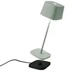 Zafferano Ofelia Pro Salvia wiederaufladbare und dimmbare LED-Tischleuchte