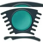 Faber Castell Einzelfarbe Connector t&uuml;rkisblau Farbe 156