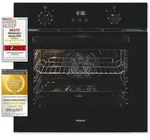 Exquisit Einbaubackofen EBE257-H-020 schwarz | Energieeffizienzklasse A | 58,9 l