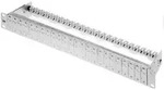 METZ CONNECT Modul Modultr&auml;ger 19" 1HE 24 Port lichtgrau, leer, geschirmt