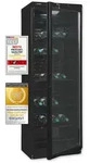 Exquisit Glast&uuml;rk&uuml;hlschrank GKS350-1-GT-280D schwarz | 320 Liter Nutzinhalt 
