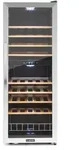 Klarstein Vinamour 54 Duo Weink&uuml;hlschrank 2 Zonen 148 Ltr 54 Fl Touch-Display