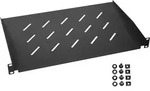 HMF 65499 Fachboden f&uuml;r Serverschrank | 19 Zoll | 1 HE | 300 mm Einbautiefe 