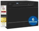 Exquisit Mini-Geschirrsp&uuml;ler, Tischsp&uuml;lmaschine, 55 cm breit, sp&uuml;lmaschine...