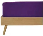 Schiesser Spannbettlaken Jessi - Edeljersey - 180 x 200 cm - Lila