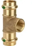 Viega T-St&uuml;ck Sanpress 2217.2 42 x Rp 1/2 x 42 mm Siliziumbronze