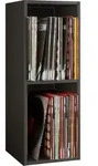 VCM Platto2 Regal f&uuml;r LP 2 Ablagen schwarz.