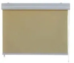 Rollo Sichtschutzrollo Kassettenrollo Rollo mit Kassette Fenster-Rollo Outdoorrollo