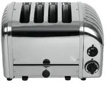 Dualit Kombi-Toaster 42174 Edelstahl 4 Schlitze