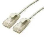 ROLINE UTP DataCenter Patchkabel Cat.6A (Class EA), LSOH, slim, grau, 0,3 m