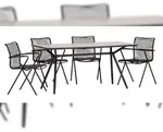 acamp Tischgruppe 4x 56213 Stapelstuhl Alpha rope 1x 56097 Tisch Alpha