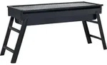 vidaXL Tragbarer Camping-Grill Stahl 60&times;22,5&times;33 cm