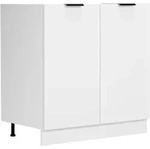 VCM K&uuml;chenm&ouml;bel Unterschrank Fasola Wei&szlig; H. 82 x B. 80 x T. 46 cm