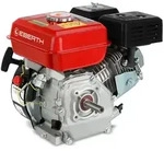 EBERTH 6,5 PS 4-Takt Benzinmotor 196 ccm, 19,05 mm Welle, &Ouml;lmangelsicherung,
