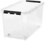SmartStore Aufbewahrungsbox CLASSIC, Polypropylen, 40 x 72 x 30 cm, transparent, 70 l